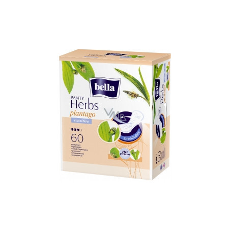 Bella herbs panty sensitive plantago dnevni ulosci 60 komada