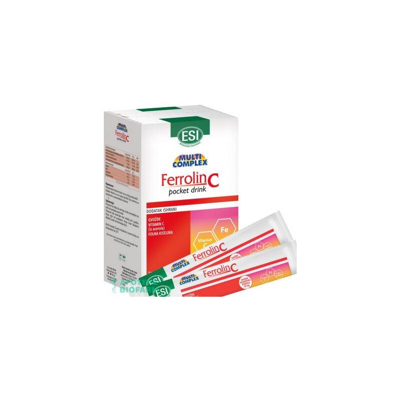 Ferrolin C pocket drink 24x20 ml