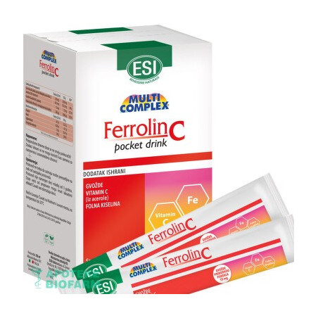 Ferrolin C pocket drink 24x20 ml