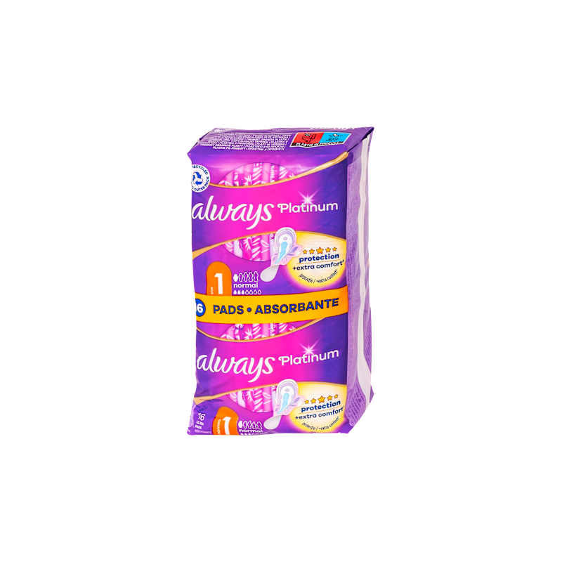 Always Platinum 1 normal, ciklusni ulošci, 16 kom