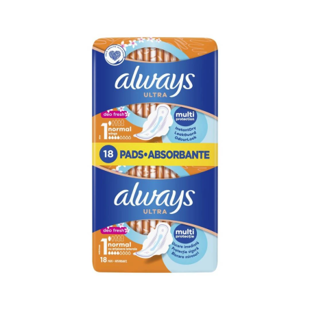 Always Ultra normal fresh ulošci, 18 komada